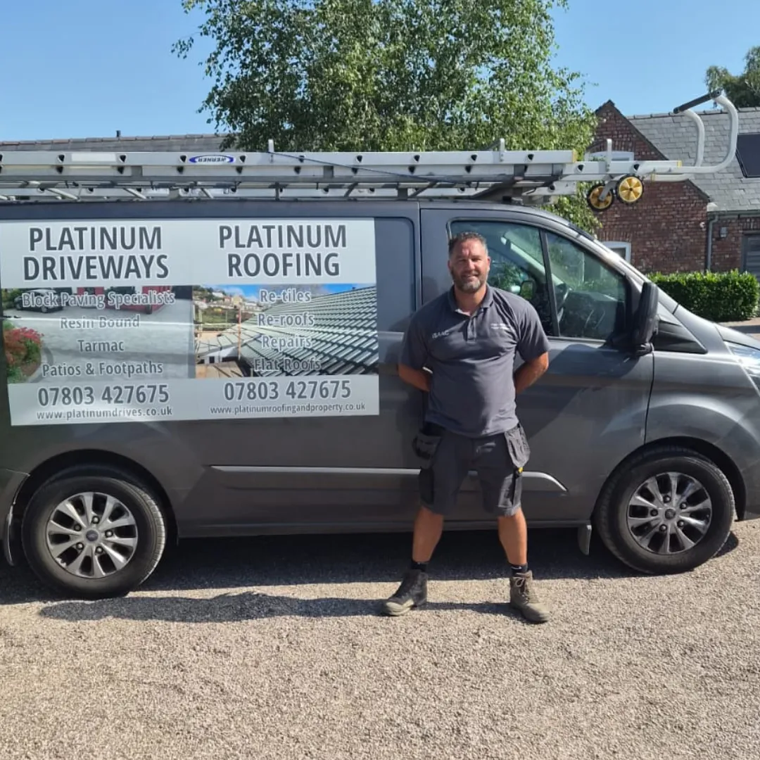 Isaac Johnstone, owner of Platinum Roofing & Property Maintenance Ltd
